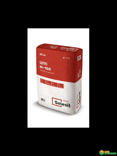 Цементно-песчанная смесь М-150 SMESIT, 25кг