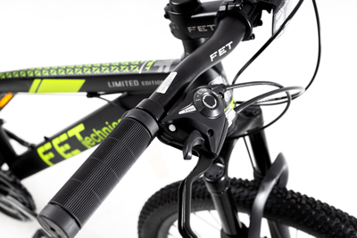 FET technics Limited Edition 24" Черный/лимонный (21 скорость, дисковые тормоза)