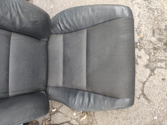 обивка шкурка переднего левого сиденья кожа ткань Хонда Аккорд 8 TypeS