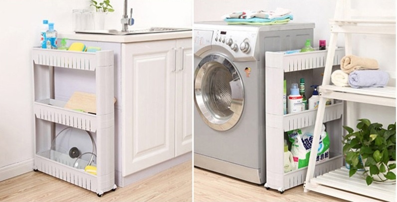 Органайзер выдвижной напольный Kitchen Organizer купить оптом в Москве