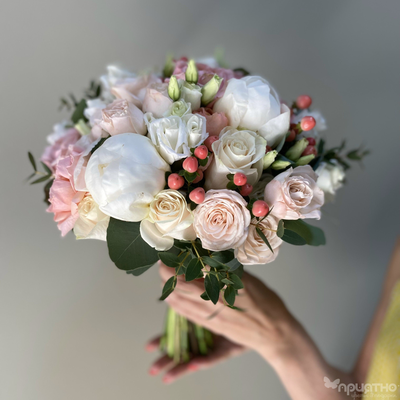 Букет невесты & Бутоньерка № 1361