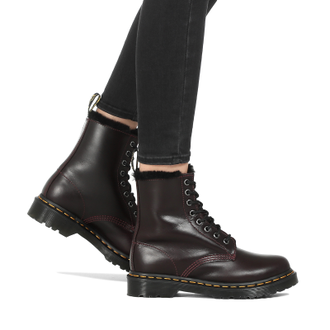 Ботинки Dr Martens 1460 Serena Atlas бордовые