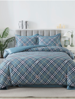 Постельное белье мако-сатин евро 200x220x1 250x270x1 50x70x4 TIS07-899