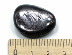 Гиперстен, галтовка, Бразилия (28*23*8 мм, 12,3 г) №26548
