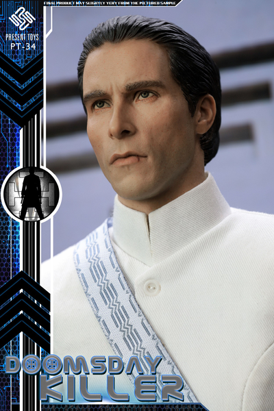 Клерик Грамматона Джон Престон (Кристиан Бэйл, "Эквилибриум") - КОЛЛЕКЦИОННАЯ ФИГУРКА 1/6 Doomsday killer (PT-sp34) - PRESENT TOYS