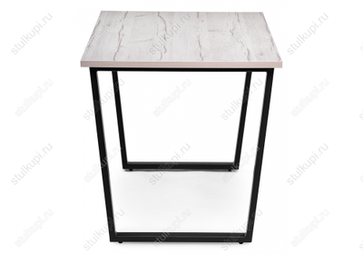 Стол Лота Лофт 120 25 мм юта / черный матовый