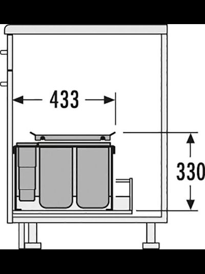 ВСТРАИВАЕМАЯ СИСТЕМА 43,2Л XXL HAILO