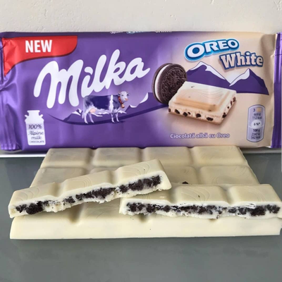 Шоколад Milka Oreo White