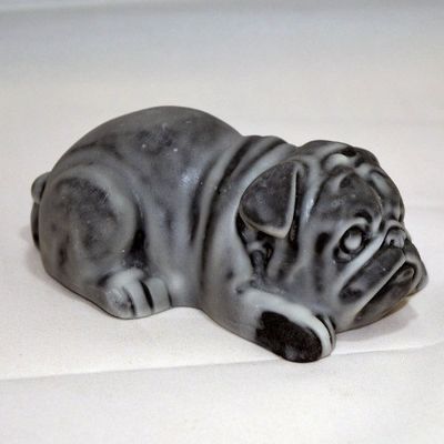 Фигурка собака БУЛЬДОГ ЛЕЖИТ. ОПТ