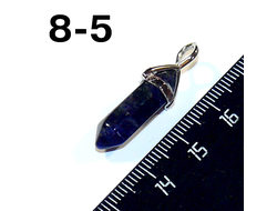 Подвеска Пуля - содалит №8-5: 31/24*6мм