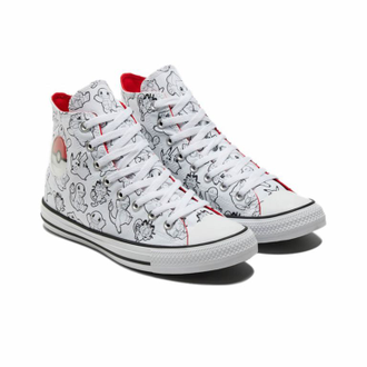 Кеды Converse x Pokemon Poke Ball высокие