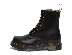 Dr Martens ботинки Serena Leo леопардовые с черным зимние женские