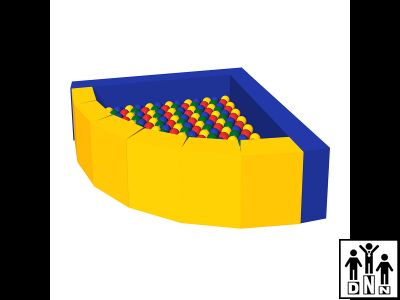 Сухой бассейн с шариками Фасолька