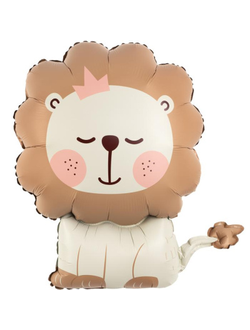 Шар 31"/76 см "Львенок" сатин