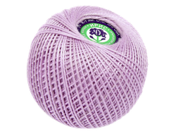 Пряжа Ирис (ПНК им Кирова) 25гр цвет № 1702 бледно сиреневый