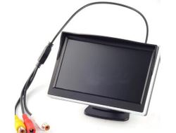 Автомобильный монитор 5 дюймов HD 800*480 цветной