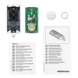 Пульт Hörmann HSE 4 BS, цвет Сlassic серый