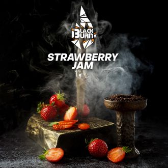 Табак Black Burn Strawberry Jam Клубничное Варенье 25 гр