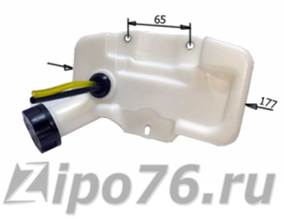 Бак триммера топливный 26 см3 для китайских бензокос