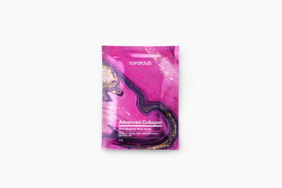 МАСКА ДЛЯ ЛИЦА БИОЦЕЛЛЮЛОЗНАЯ ADVANCED COLLAGEN
