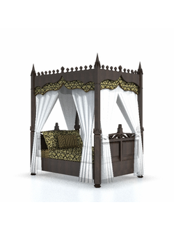 спальня Кровать готическая Octagon