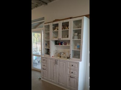 Буфеты Прованс 016 дуб канадский белый (ТЭКС)