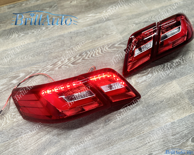 Стопы Toyota Camry 40 светодиодные красные-белые