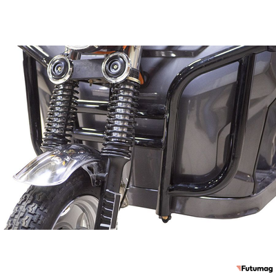 Грузовой электротрицикл Rutrike D4 NEXT II 60V1500W серый