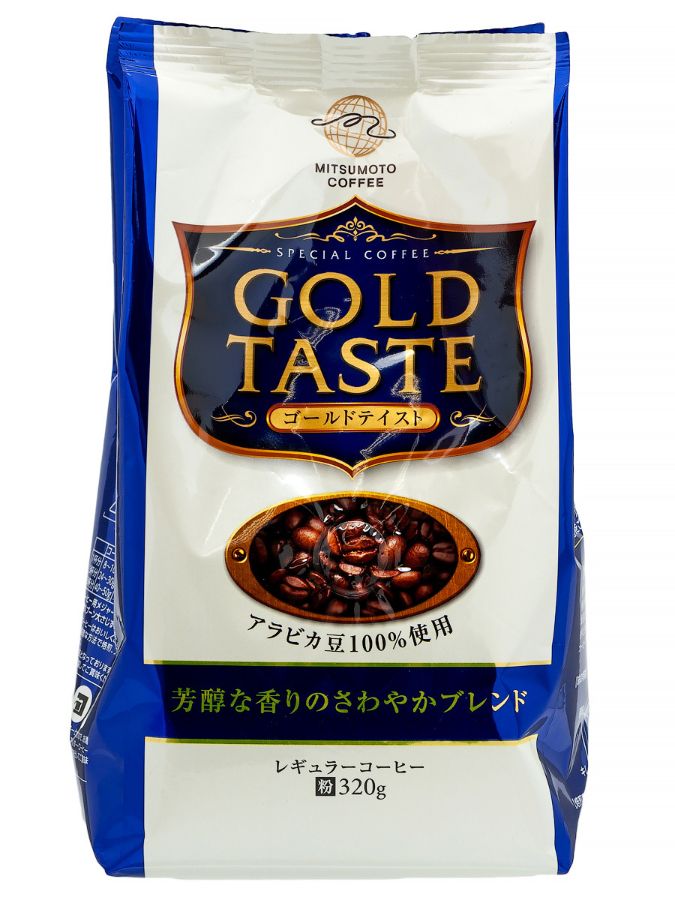 Натуральный молотый КОФЕ из Японии GOLD TASTE