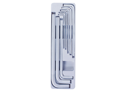 Набор Г-образных шестигранников 1/8"-9/16", дюймовые, длинные, 8 предметов KING TONY 20208SR01