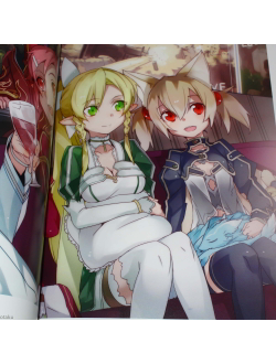 Оригинальный Арт Бук Sword Art Online  (Мастера Меча Онлайн)