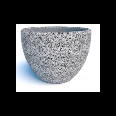 Уличное кашпо для цветов из архитектурного бетона №38 (серый) ваза