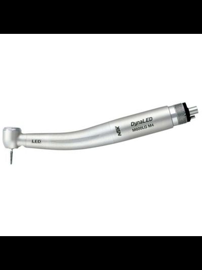 DynaLED M600LG M4 - турбинный наконечник со стандартной головкой и с генератором света NSK Nakanishi (Япония)