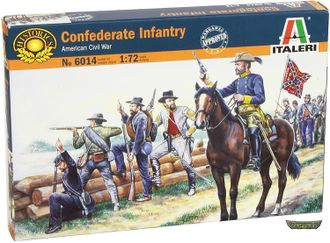 6014. Confederate Troops Войска Конфедерации (American Civil War) (1/72)