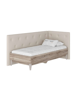 Кровать 90х200 Скандика КР-04 со спинками (BTS)