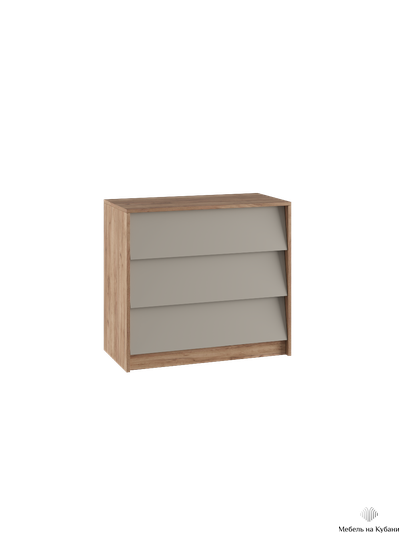 Ева комод 1 Крафт табачный/Кашемир