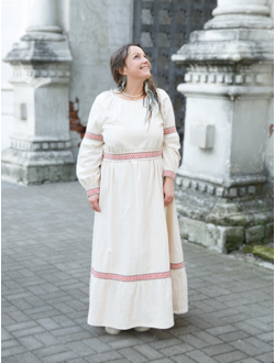 Платье "Алёнушка" с орнаментом