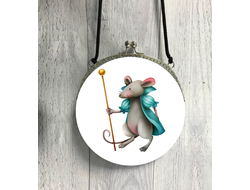 Сумка круглая "Крыса" №16