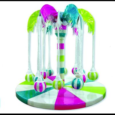 Карусель «Кокосовая пальма» с электродвигателем