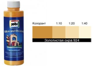 Краситель JOBI 924 500мл золотистая охра