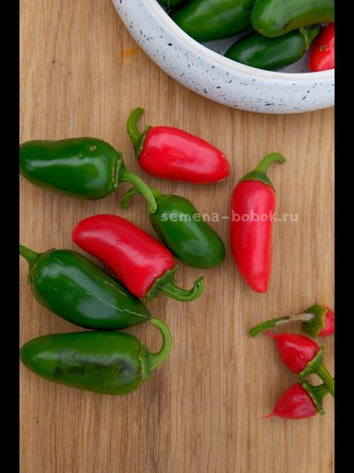 Перец острый Biker Billy Jalapeno (Байкер Билли Халапеньо), 10 шт