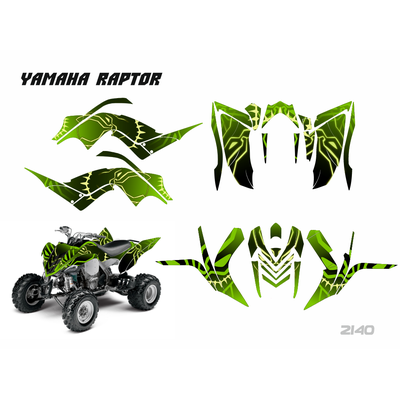 Наклейки на квадроцикл YAMAHA Raptor 700 #2140