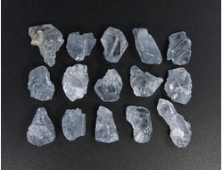 Целестин, кристалл в ассортименте, Мадагаскар (15-20 мм, 2,5 - 3,5 г) №24071