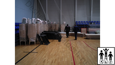 Шестиугольный ринг, гексагон, монтаж