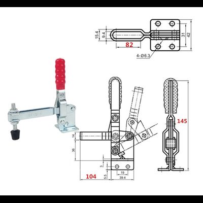 Зажим механический GH-101-E 100mm
