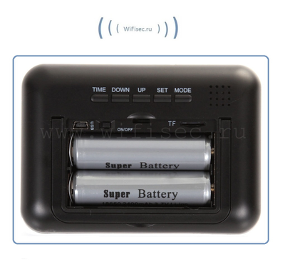 Видеорегистратор (Часы настольные. зеркальные) с DVR