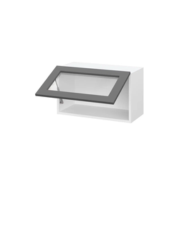 Кельн модульная кухня Шкаф верхний горизонтальный со стеклом ШВГС 600