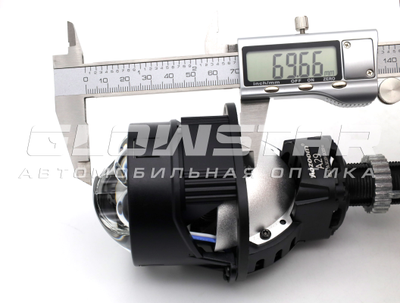 Билед модули Aozoom A29 2025 2.5 дюйма, 4 чипа, 5500K, 12V, 37W/64W, съемное гаечное крепление