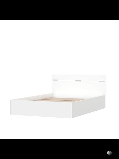 Одри СИМПЛ Кровать 1,6м (с основанием) Белый
