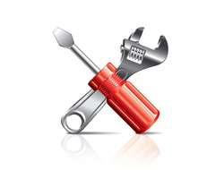 Ключи, отвертки, биты